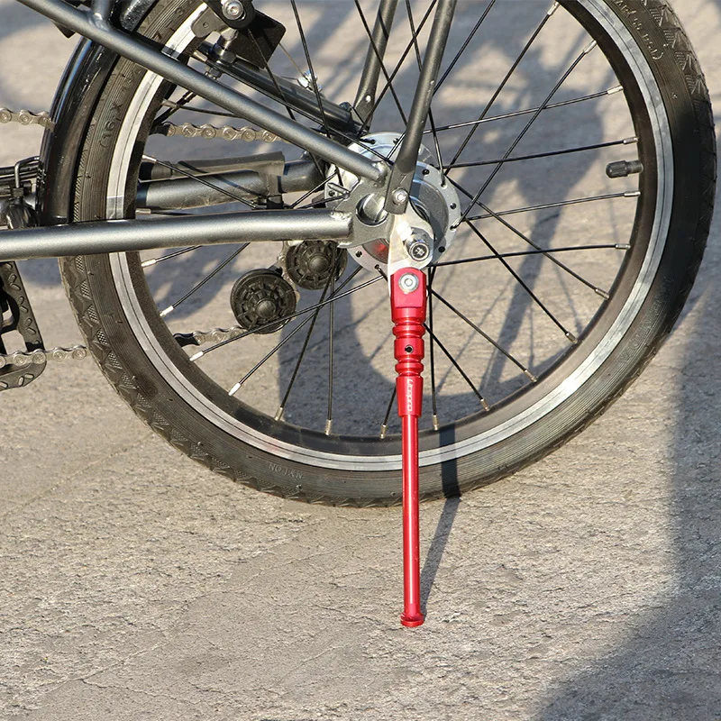 Kickstand de bicicleta dobrável para Brompton, C Line, suporte de estacionamento, suporte para os pés, 16 \