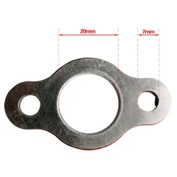 Intake Manifold Gasket Carburetor Fit 49cc 66cc 80cc 2 Stroke Motorized Bike