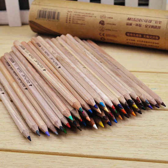 

Marco marco 6100 - 36 logs of wood eco-friendly 36 colored pencil paper tube child doodle color