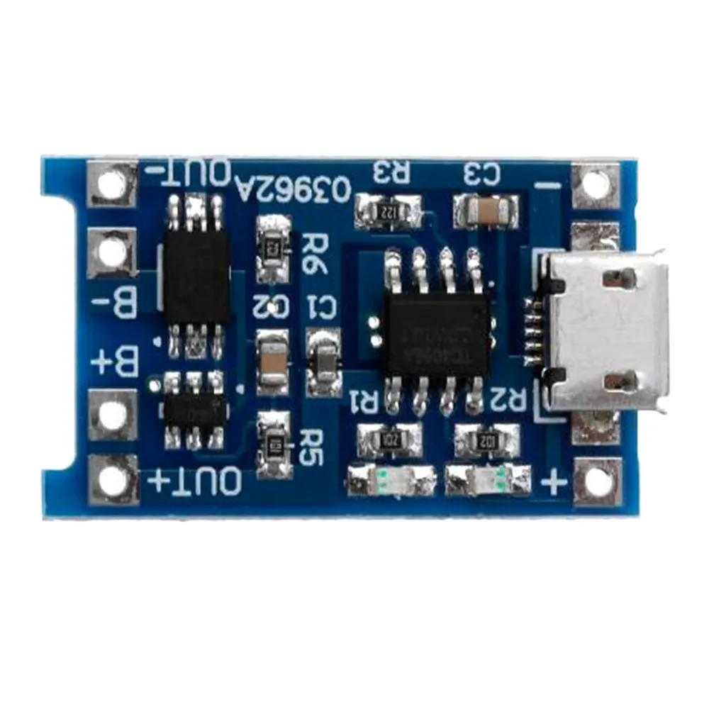 Typ-c Micro USB 5V 1A 18650 TP4056 Lithium-Batterie Ladegerät Modul Lade Board Mit Schutz Dual Funktionen 1A Li-Ion