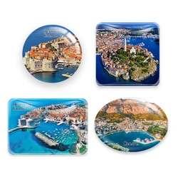 Dubrovnik Croatian city on the Adriatic Sea Landscape Fridge Magnets Tourist Souvenir Scenic Spots Decorative Crafts Decor Gift