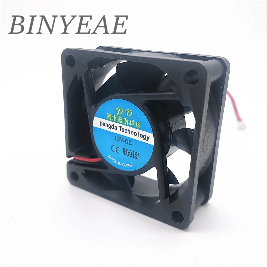 Ball Bearing 60MM 6cm 6025 Cpu Fan 60x60x25mm Computer Case Cooling Fan DC5V 12V 24V  CPU Fan 2pin