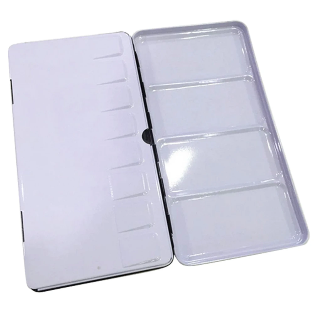 فارغة علبة ألوان مائية صلبة القصدير لون الماء لون الحال بالنسبة 48 لون الفنان طفل الرسم صندوق الطلاء لوحة لوازم اللوحة