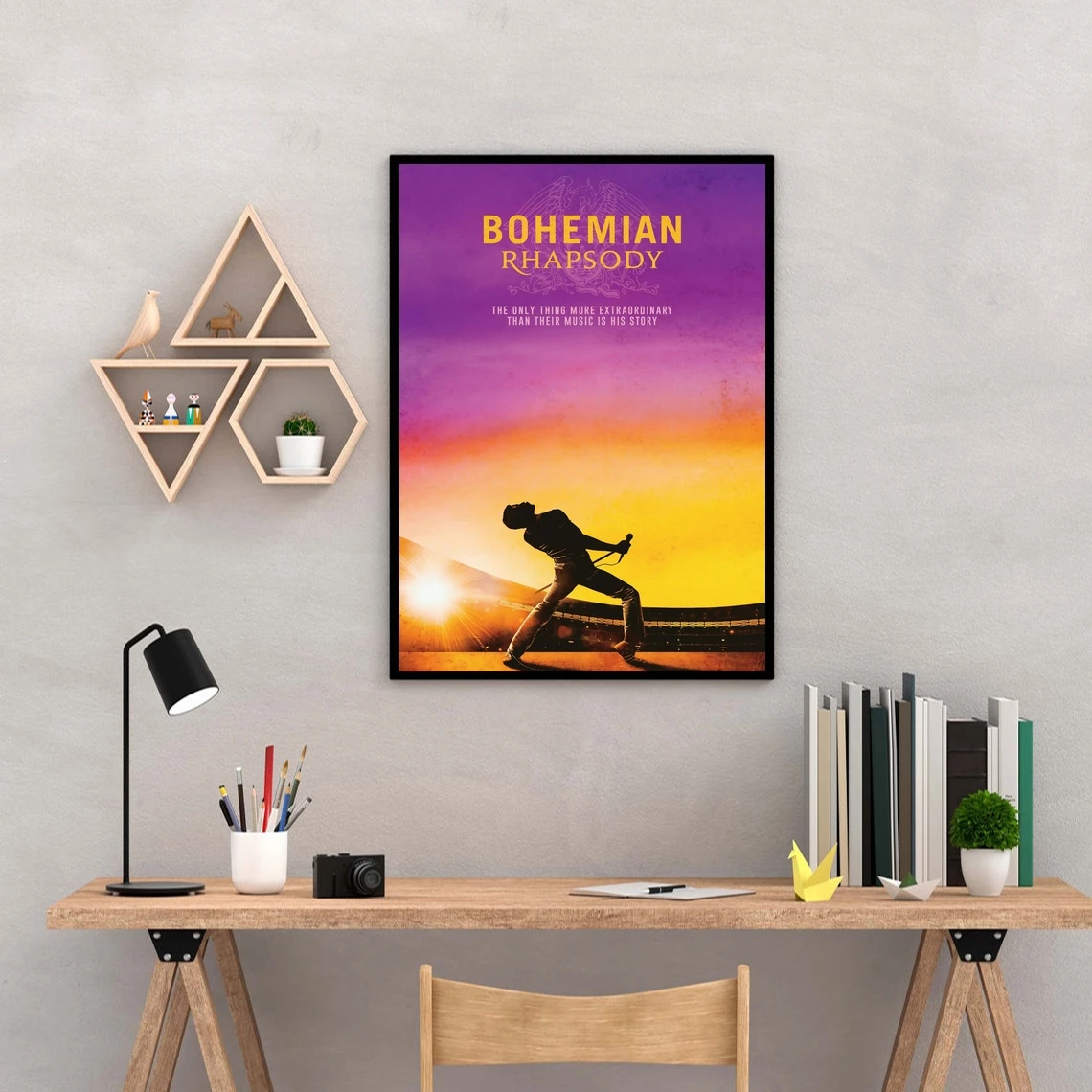 Bohemian Rhapsody Classic Movie Poster Canvas Print Home Decoration Wall Painting ( No Frame )