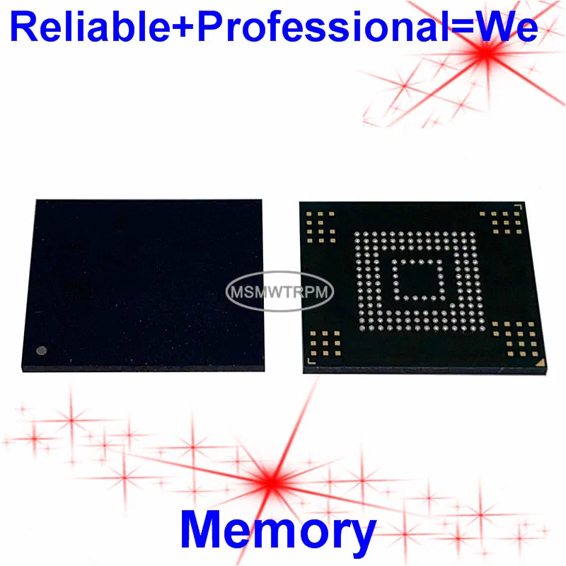 KMVUS000LA-B304 BGA153Ball EMCP 8+4 8GB Mobilephone Memory New Original and Second-hand Soldered Balls Tested OK