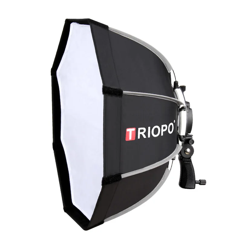 Triopo Softbox 55 65 90cm 120cm  Octagon Umbrella Softboxes Photography  Honeycomb Grid Outdoor Flash Soft Box  for Canon Godox