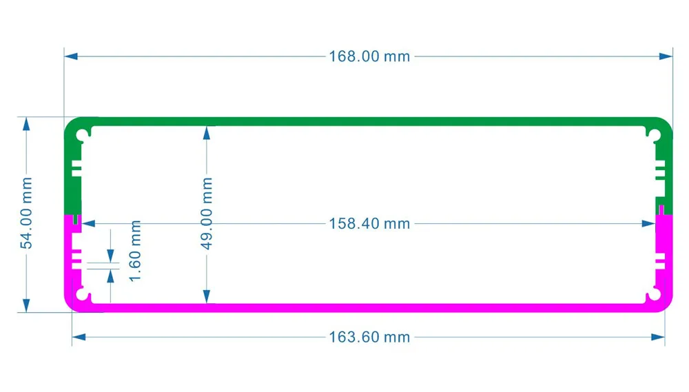 BZ1706-アルミニウム製オーディオアンプエンクロージャー,Hi-Fiミニアンプケース,DACボックス,新品