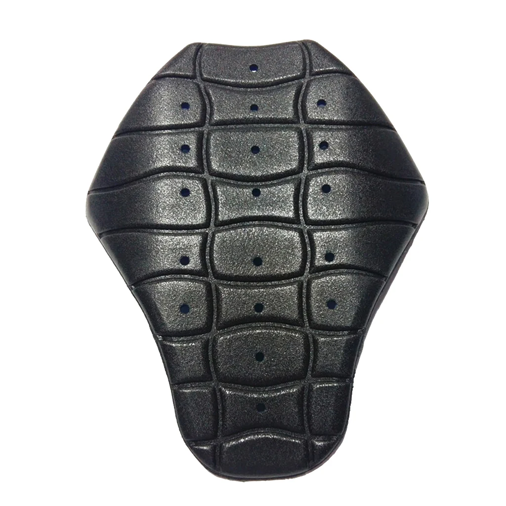 Motorcycle Back Armor Protector Insert for Riding Biker Jackets, Black