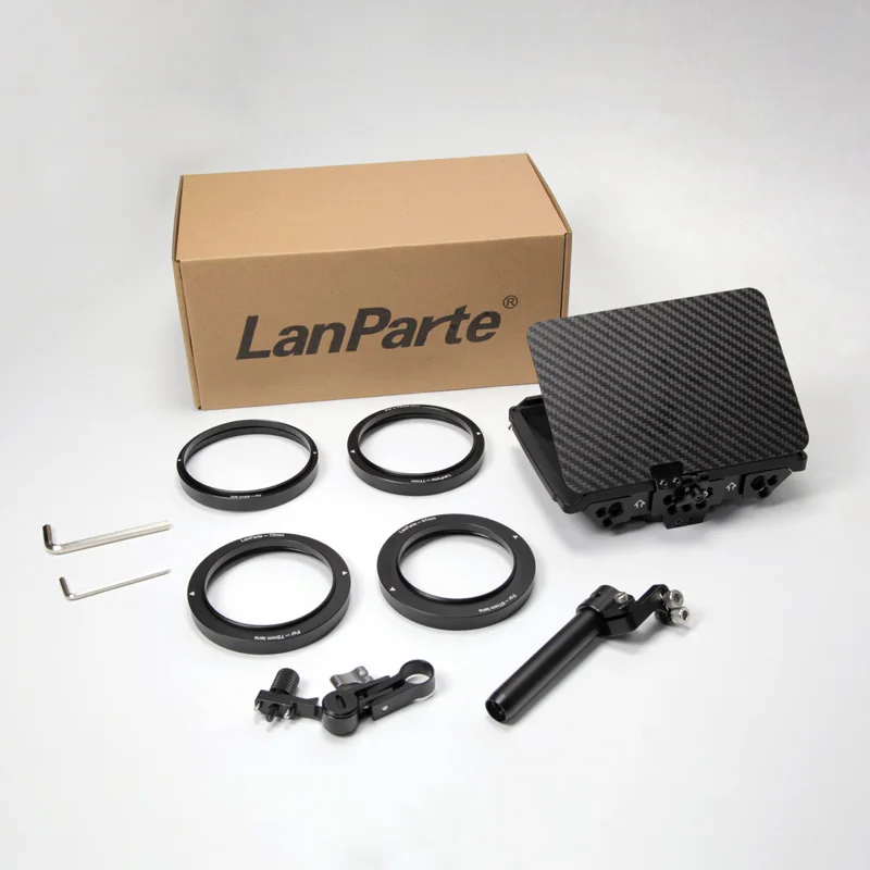 LanParte 15mm 4*5.65 Mini Matte Box DSLR Camera Lens