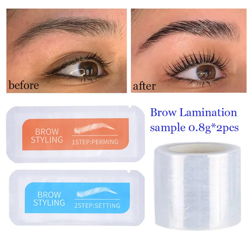 Keratin  Brow Lamination Kit Brow Lift Set Eyebrow Lifting Perming  Eyebrow Enhancer Semi Permanent Brows Styling Makeup