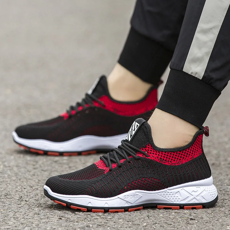 Men\'s Leisure, Light and Breathable Sports Spring and Autumn Black Tennis Men\'s Coach Fashion Trend 2021 New Running Shoes