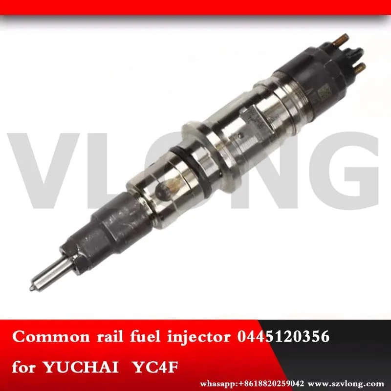 

Genuine New Excavator Parts Diesel Engine Common Rail Fuel Injector 5303101 0445120356 0 445 120 356 For Cummins QSC8.3 QSB6.7