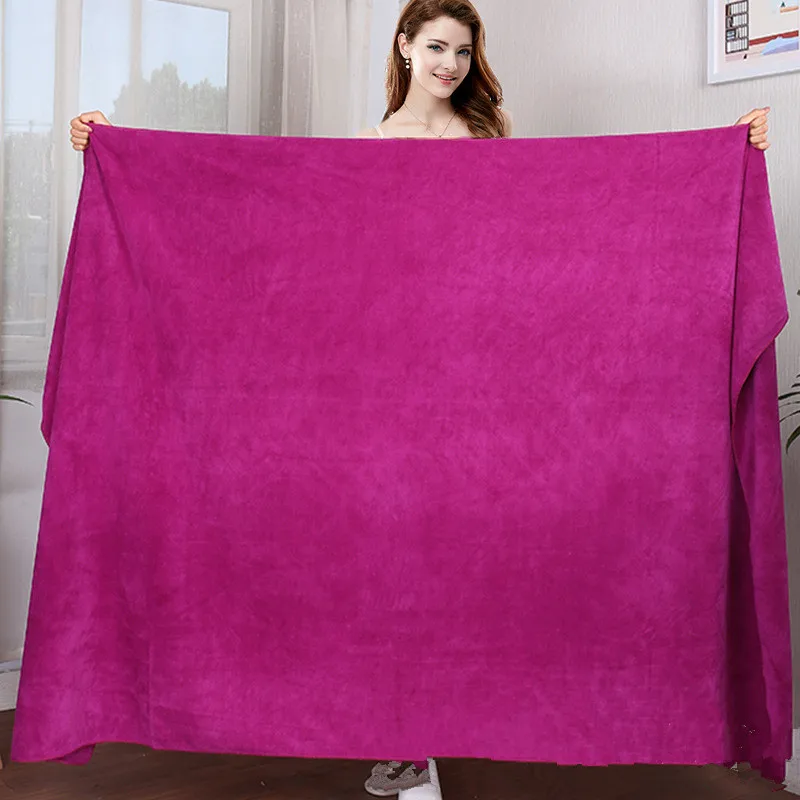 120X200 cm extra thick microfiber bath towel, super soft, absorbent and quick-drying towel, suitable for bathroom, spa and gym