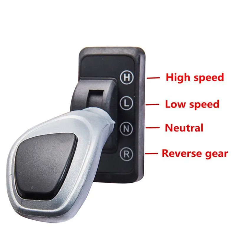 S9088 2588Children\'s electric car electronic forward stop back switch with high and low speed, simulation car gear handle switch