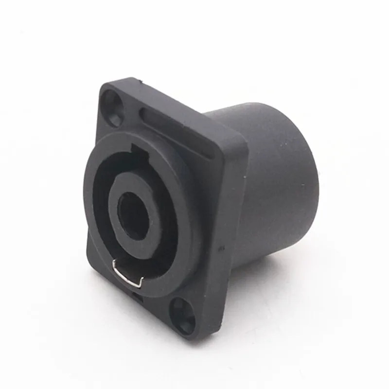 good quality Speakon Socket 4 Pole/4Pin Female Jack Audio Cable speaker Socket Connector Loudspeaker Amplifier power socket