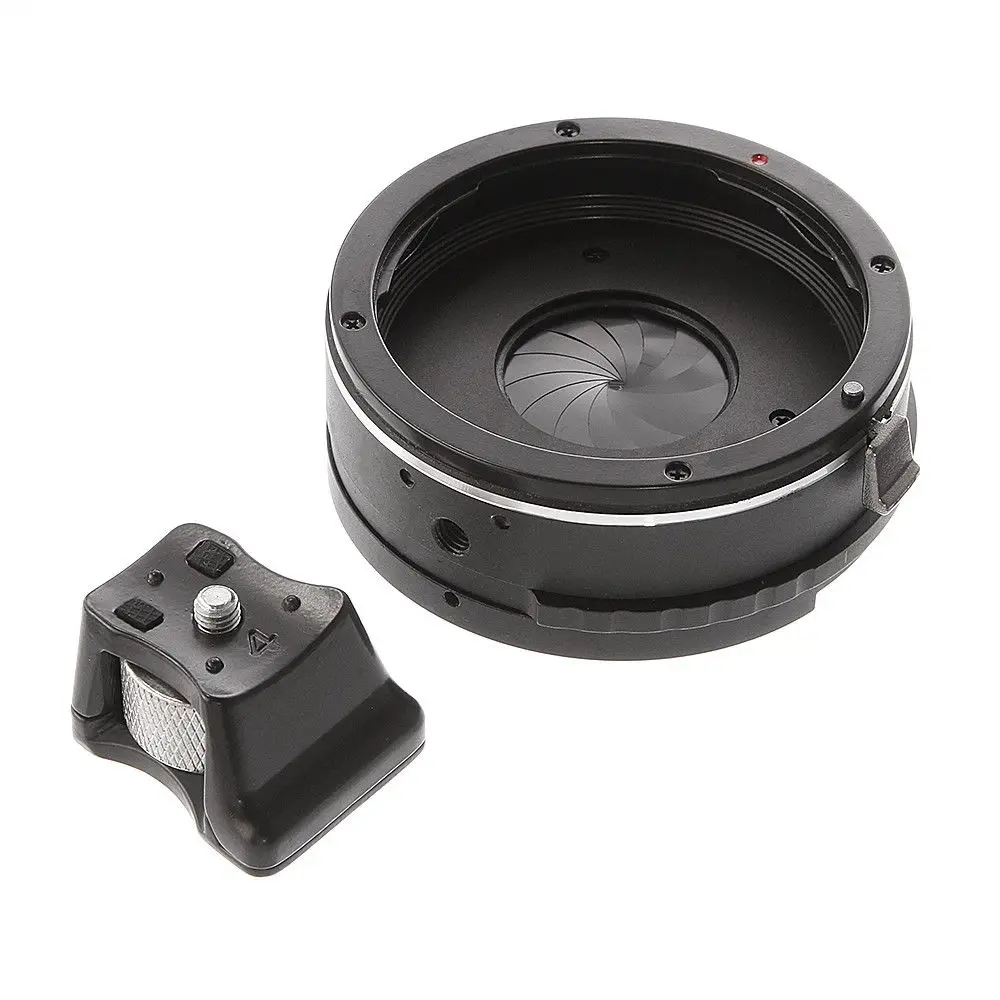 حلقة محول فتحة كاميرا كانون ، عدسة eos ef مدمجة مع حامل ثلاثي القوائم ، للكاميرا nikon1 N1 J1 J2 J3 J4 V1 V2 V3 S1 S2 AW1