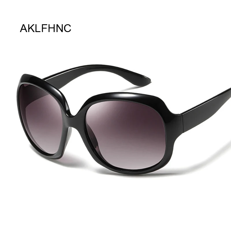 Gafas de sol de lujo de estilo estrella para mujer, anteojos de sol de gran tamaño, Vintage, ovalados, Marco grande, gafas de sol para exteriores, UV400