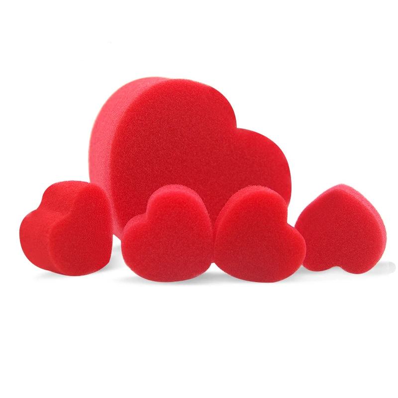 Multiplying Sponge Hearts Magic Tricks Small Heart to Jumbo Sponge Production Magia Easy Close Up Street Illusions Gimmick Props