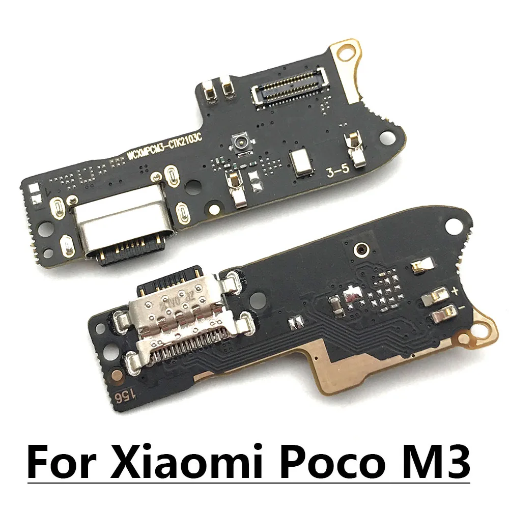 New For Xiaomi Poco X3 Pro X3 NFC M3 F1 F2 Pro F3 M4 X4 Pro 4G 5G USB Port Charger Dock Plug Connector Charging Board Flex Cable