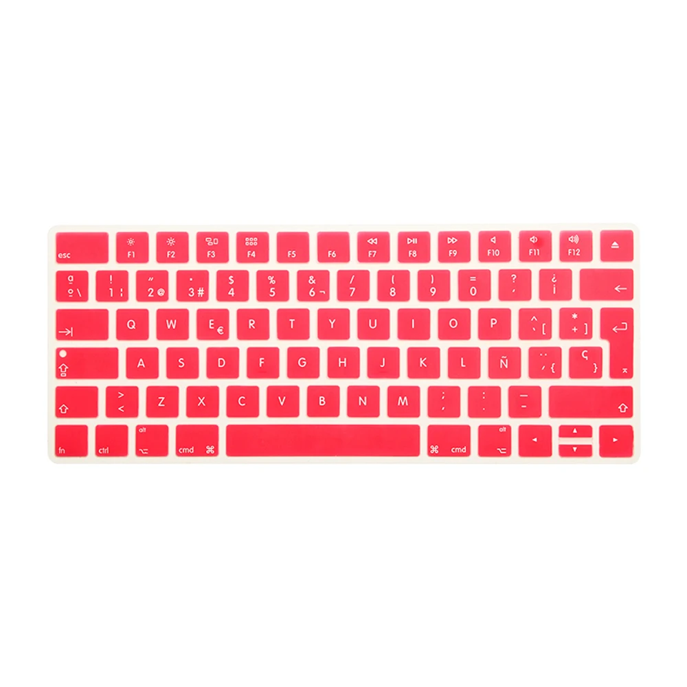 Spanish For Apple Wireless keybord MLA22LL/ A1644 IMAC Magic Keyboard cover Protector Silicone Cover EU-Key Version