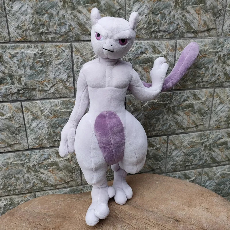 

Mewtwo TAKARA TOMY Pokemon серия Пикачу плюшевая игрушка мягкая кукла 35 см Kawaii детский подарок