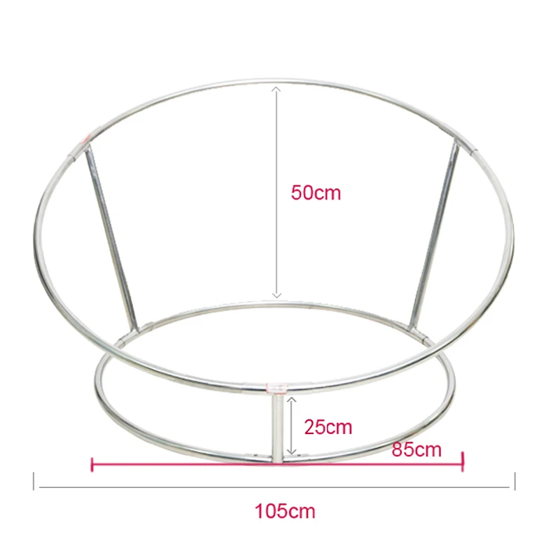 New Newborn Photography Props Beanbag Posing Steel Frame Bebe Accessoires Photography Posing Nest Round Shelf + 6pcs Clips