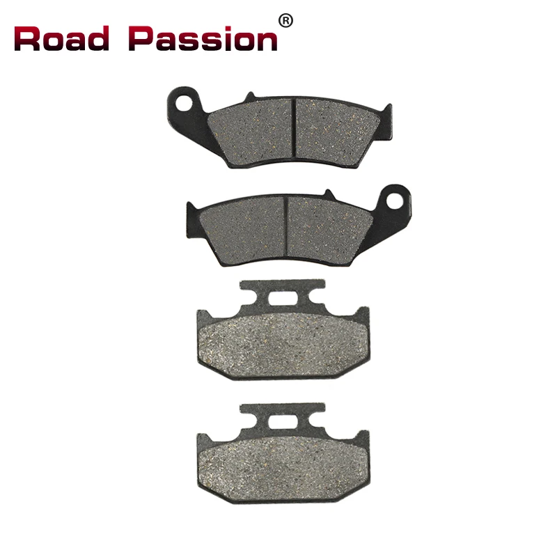 Road Passion Motorcycle Front & Rear Brake Pads for KAWASAKI KX125 KX 125 1994 KDX 200 KDX200 1995-2006 KLX 650 KLX650 1993-1995