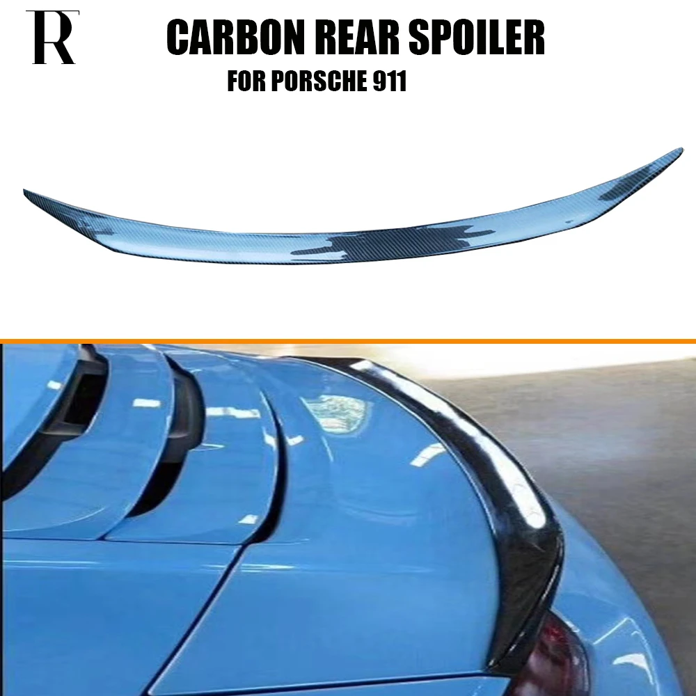 

Carbon Fiber Rear Trunk Boot Lip Wing Spoiler for Porsche 911 991 Carrera & Carrera S 12 - 15