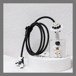 Astronaut charger protective cover 20W Iphone 12 data cable protective cover 11Pro cartoon charging cable Data Line Protection