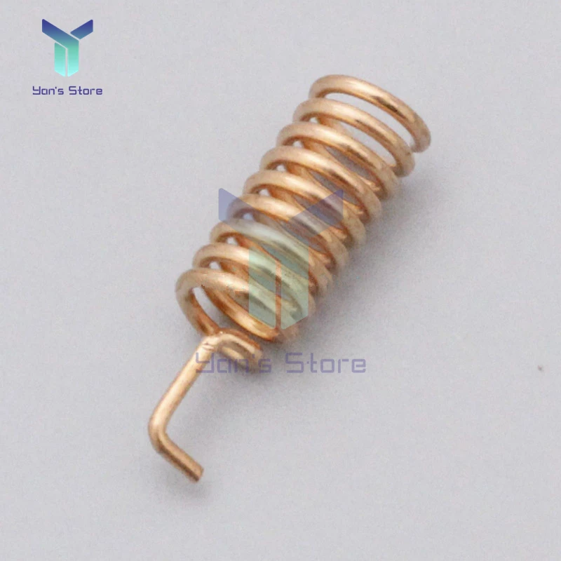 10Pcs SW915-TH12 12.5mm Helical Antenna Copper Spring Antenna for Wireless RF Module 915MHz Metal Not Easy Corrode High Quality