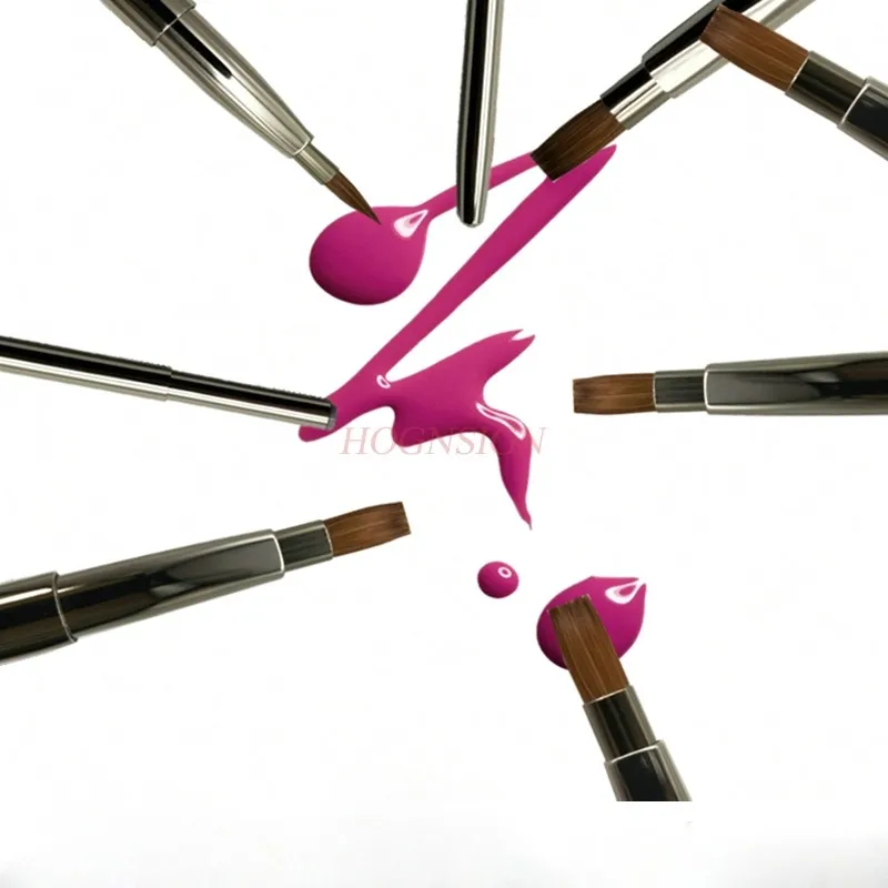 もみカバー付き伸縮式ポータブルフラットリップブラシ口紅リップブラシミニメイクアップセール