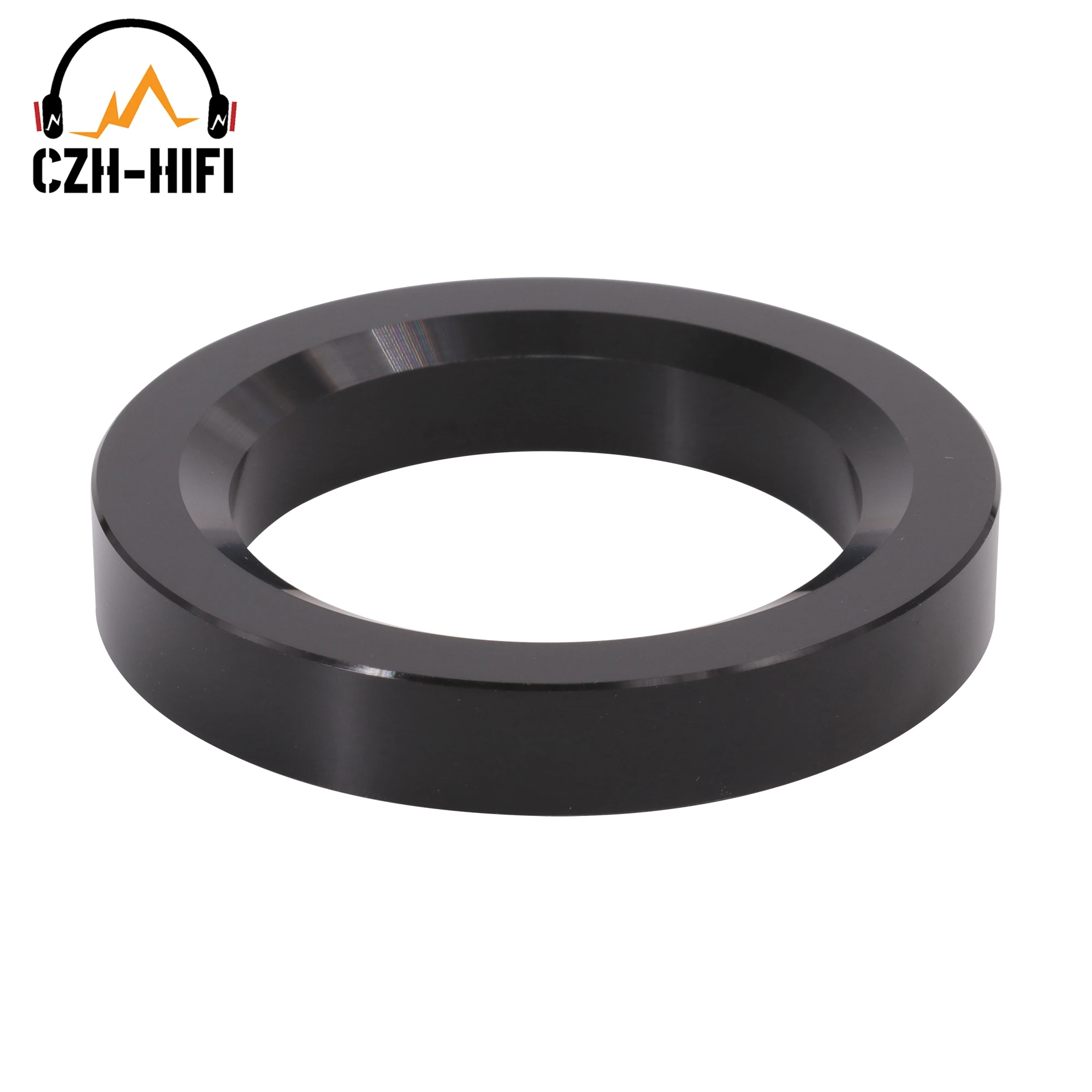 1PC 60mm CNC Gefräste Aluminium Runde Dekorieren Basis Ring Kreis Washer Für Vintage KT88 Vakuum Rohr Verstärker DIY hiFi – Detail 3