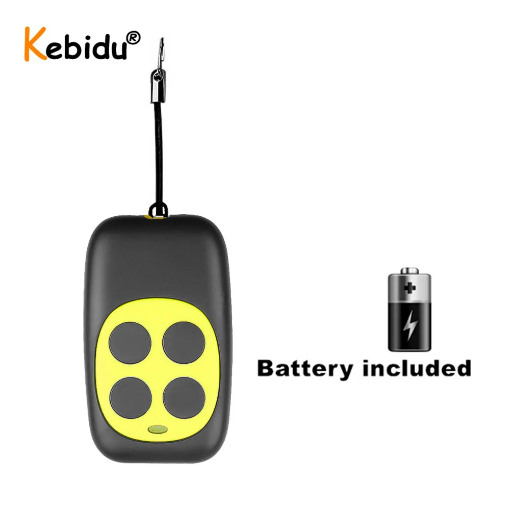 KEBIDU 433.92Mhz Garage Door Copy Remote Control Cloning RF Transmitter Wireless Remote Control 433Mhz For Gate Duplicator