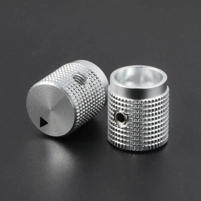 New 14x16mm Potentiometer Knob Cap Volume Control Aluminum Multimedia Speaker Spare Parts For HIFI Amplifier