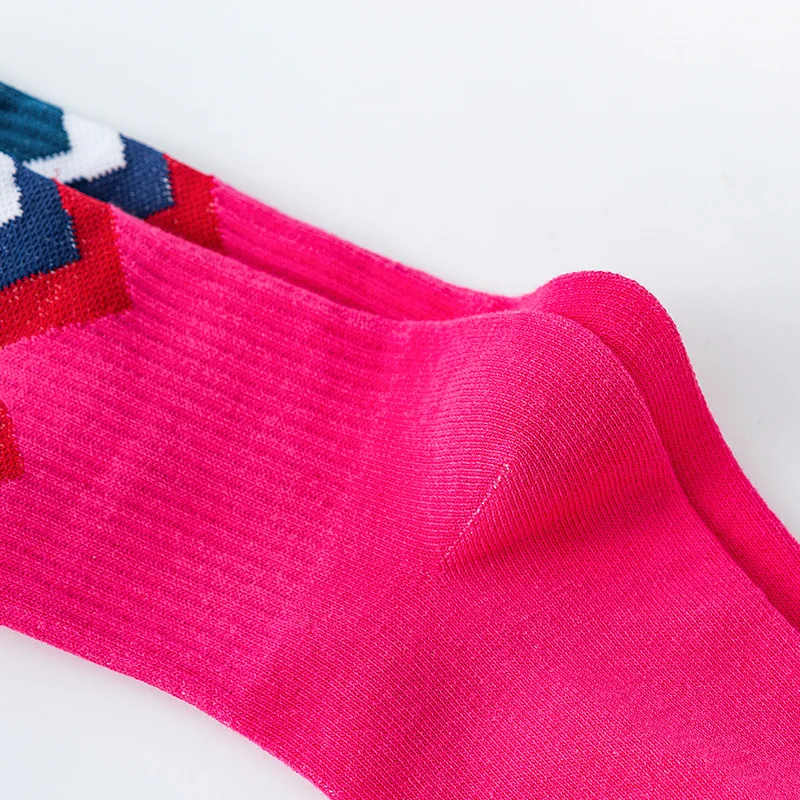 3 Paare/schachtel Herbst Neue Socken männer Mode Skateboard Sport Brief Stickerei Weiß/Rot/Blau Trend Hip Hop baumwolle Socken – Detail 9