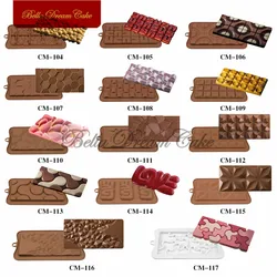 Various Shape Chocolate Silicone Mold Sugarcraft Mousse Moulds DIY Handmade Soap Mould Cake Decorating Tools Baking Accessories