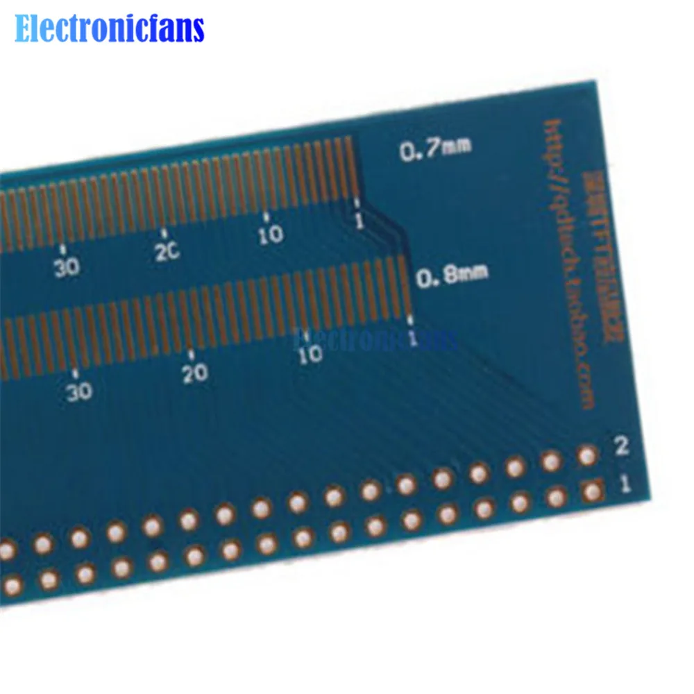 diymore Multiple 0.5/0.7/0.8/1.0mm Pitch TFT LCM LCD Adapter Board FPC Board SMD To DIP Converter