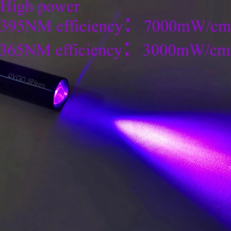 395nm 405nm 365nm wavelength uv curing lamp LED glue green oil purple manicure light for gel varnish curing