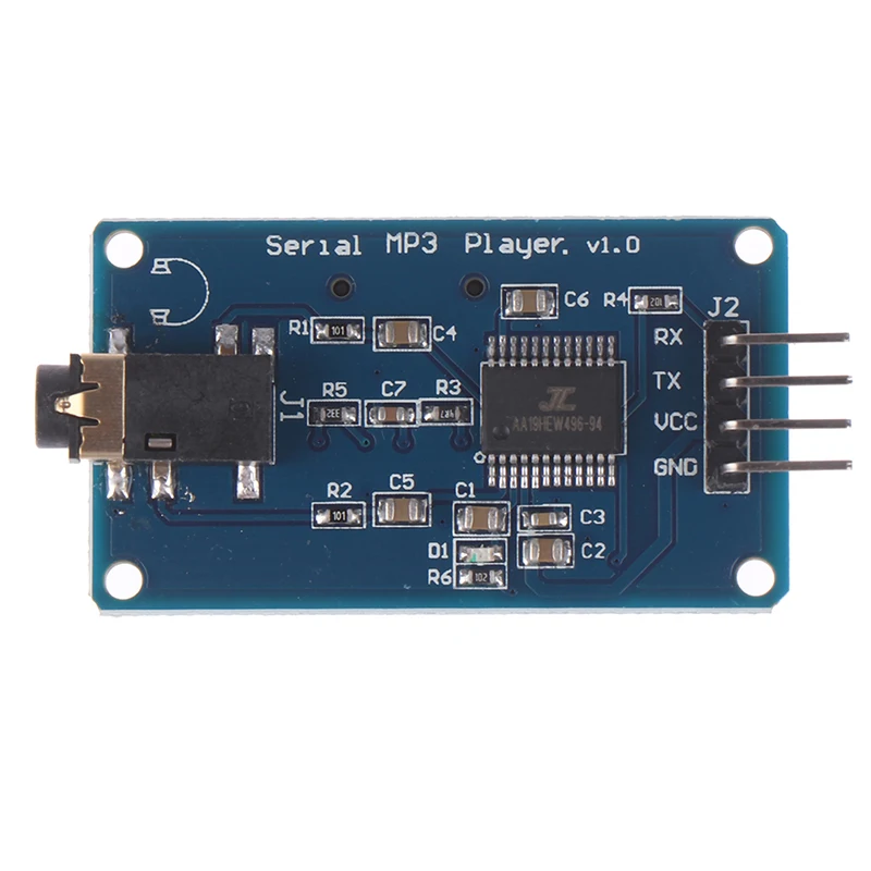 1 Buah YX5300 Modul Pemutar Musik MP3 Serial Kontrol UART UNTUK Arduino/AVR/ARM/PIC