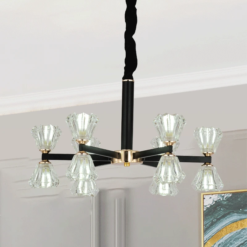 

Nordic style postmodern light luxury creative decorative Chandelier for dining room bedroom hanging light fixtures