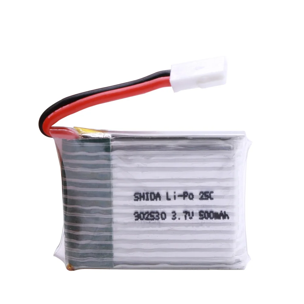 10 Stks/partij Lipo Batterij Met Lader Voor Wltoys V931 F949 Xk K123 6Ch Rc Helicopter 3.7V 500 Mah 25C voor Wltoys Rc Speelgoed V931 F949