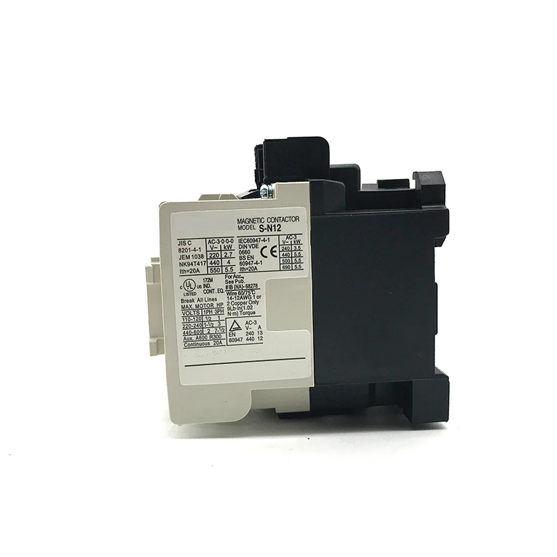 S-N12 220 v380v 20A magnetic AC, contact s-n12 AC Level 3, contact elevator contactor