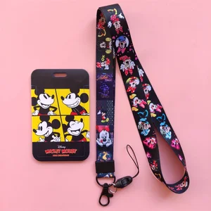 Kimlik (kimlik) kartı durumunda, Disney Mickey Mouse, Tutamak, boyun, kadınsı, Öğrenci kimlik Kartı olan Koleksiyoncu, Kapak, isim kartı, işletme, Çalışan, Satışlarda ilk 10 kasa ve mickey-no. 2