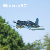 MinimumRC F4U Corsair fighter 360mm Wingspan 4 Channel Trainer Fixed-wing RC Airplane Outdoor Toys For Children Kids Gifts