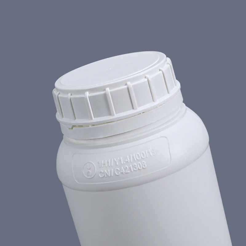 Empty plastic Fluorinated bottle with Tamper Evident Cap leakproof container liquid refillable bottle 50ml--1000ml