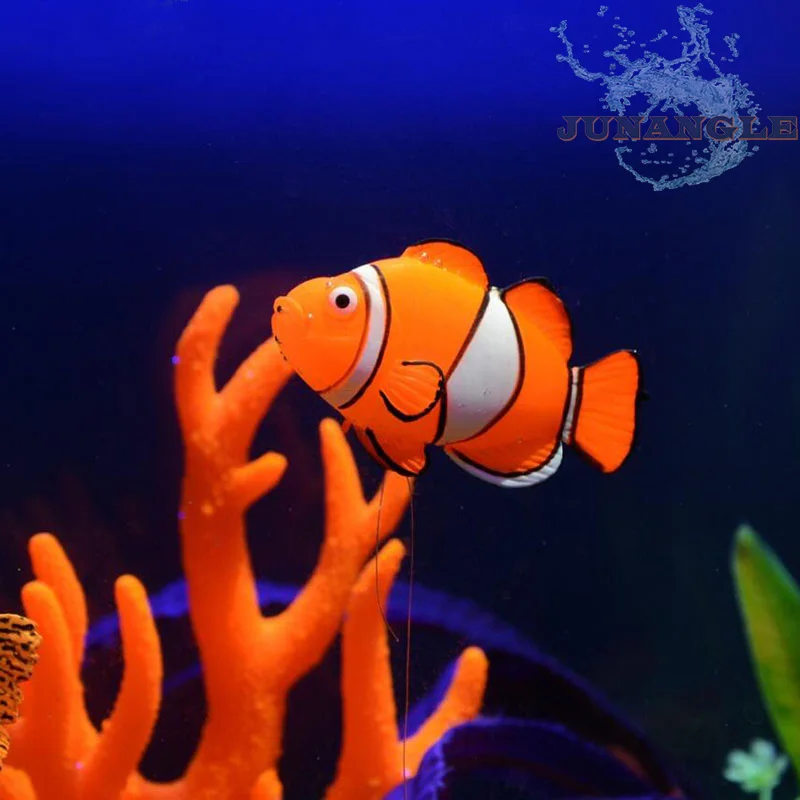 1pcs Simulation Ocean Tropical Fish Aquarium Landscaping Pretend Jewelry Simulation Clown Fish Peacock Fish Fairy Fish