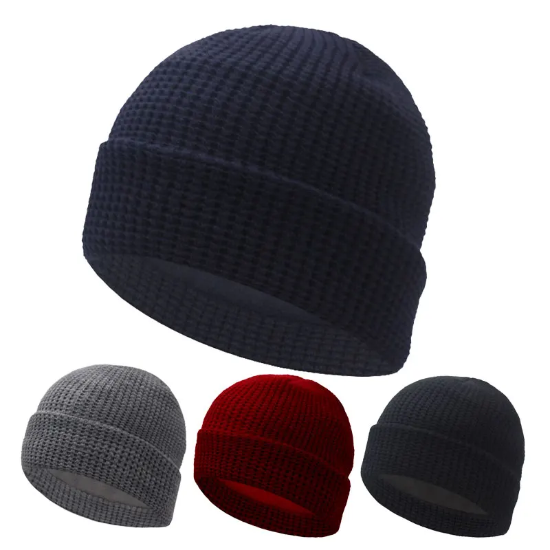 Solid Skullies Beanies Men Winter Hats For Men Women Beanie Hat Beany Autumn Men\'s Knitted Hat Cap Homme Skull Gorro Bonnet Caps