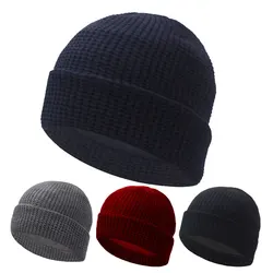 Solid Skullies Beanies Men Winter Hats For Men Women Beanie Hat Beany Autumn Men's Knitted Hat Cap Homme Skull Gorro Bonnet Caps