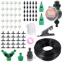 Smart Rain Sensor Timer Atomizing Nozzle Kit Garden Atomizing Irrigation System Various Hose Joints, Hose Connector Accessories