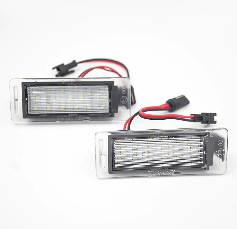 

2x LED Licence Number Plate Light for OPEL VAUXHALL MOKKA Insignia Sports Tourer Cadillac GMC Chevrolet Cruze Camaro Corvette